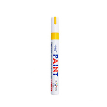 Stationery big volume smooth colored yellow paint marker pen